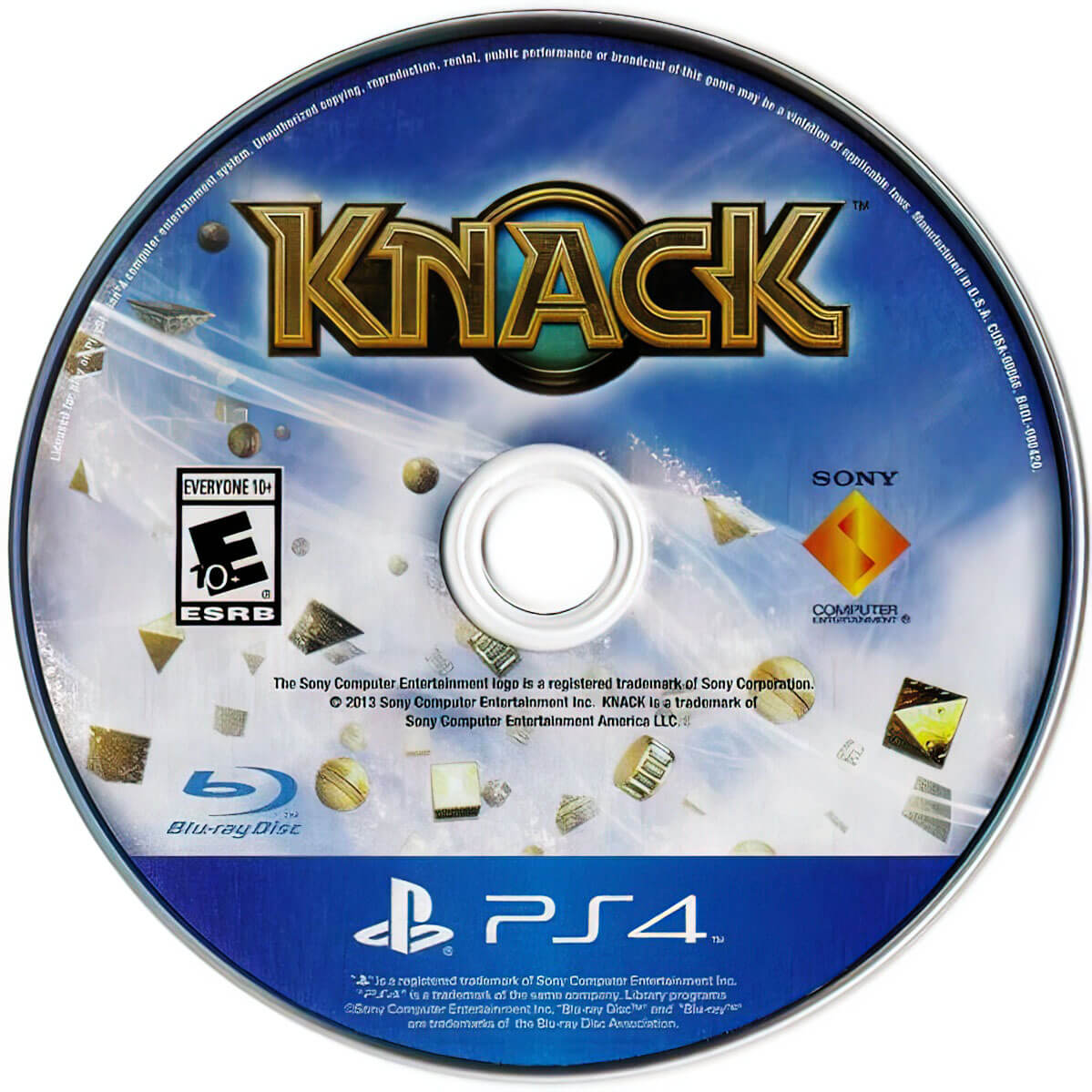 Лицензионный диск Knack для PlayStation 4